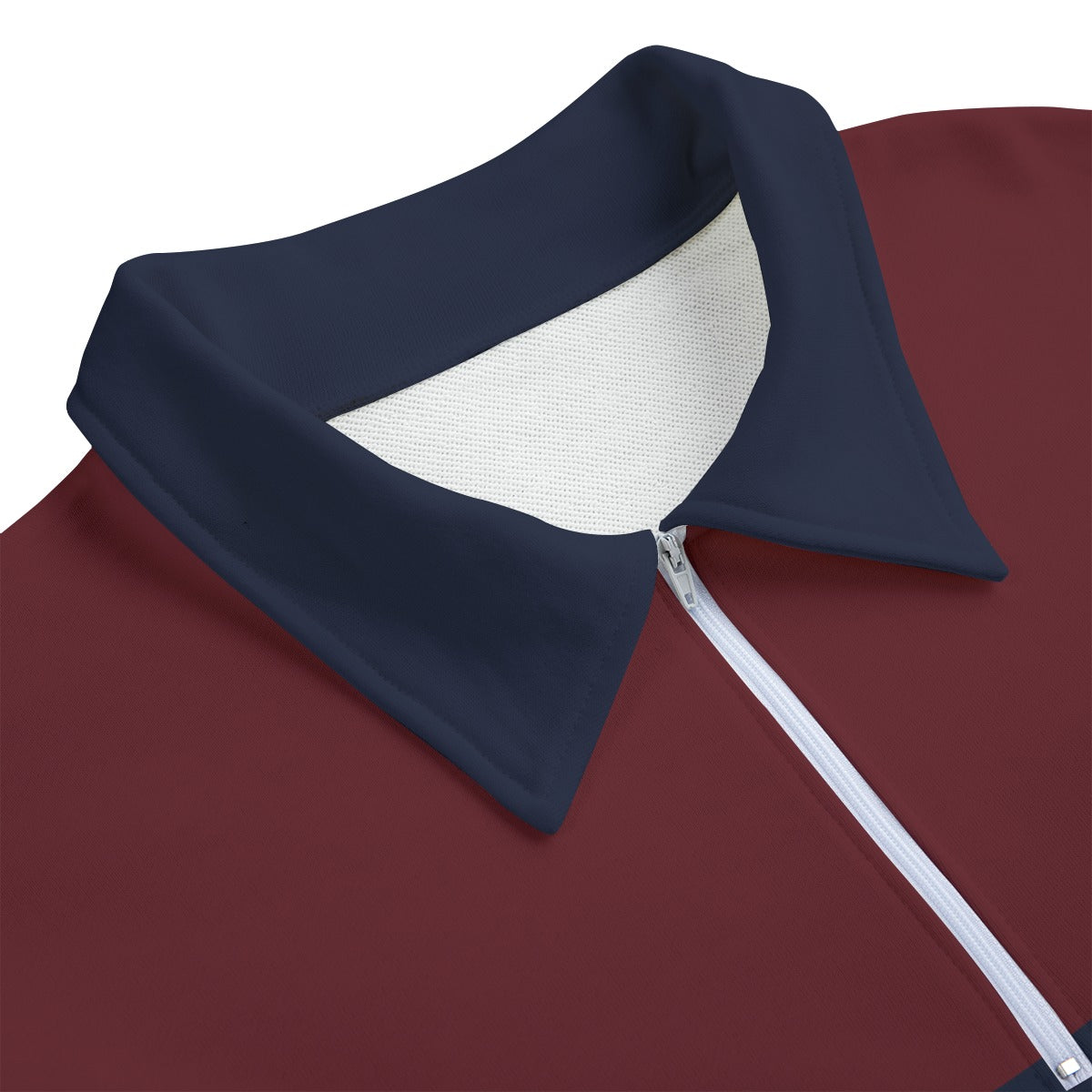 Striped Varsity Quarter Zip