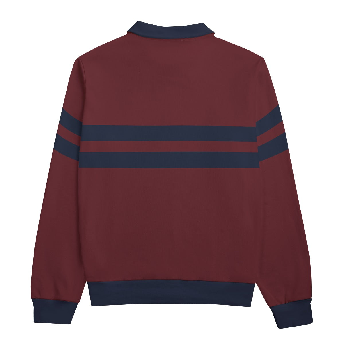 Striped Varsity Quarter Zip