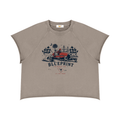 On the Road Raw Edge Boxy T Shirt
