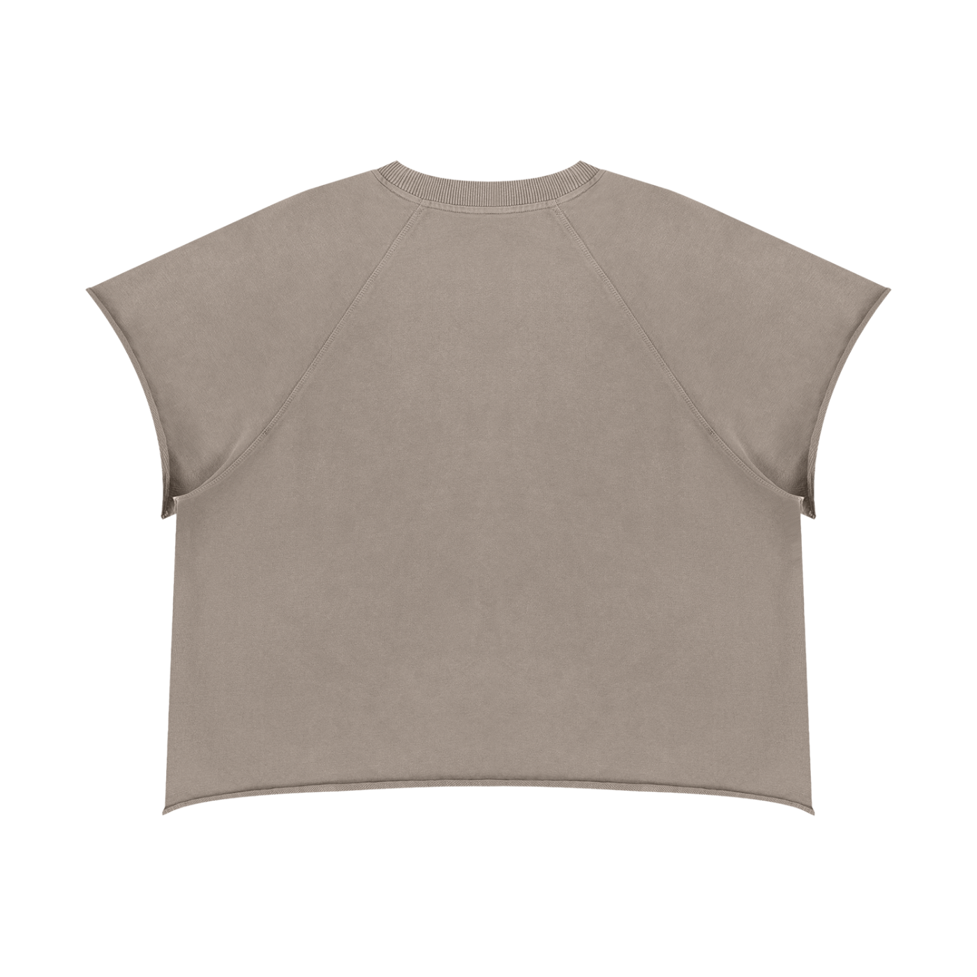 On the Road Raw Edge Boxy T Shirt